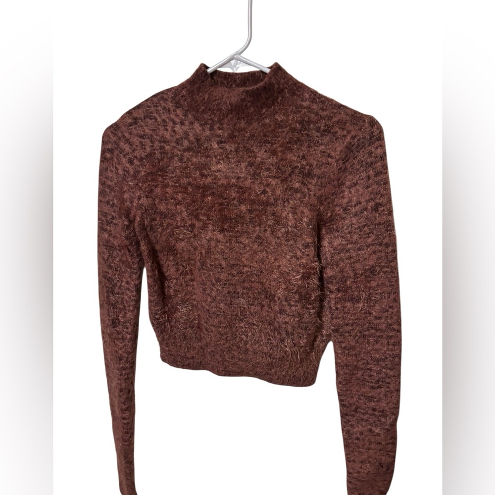 Express Maroon Turtleneck Sweater Size S